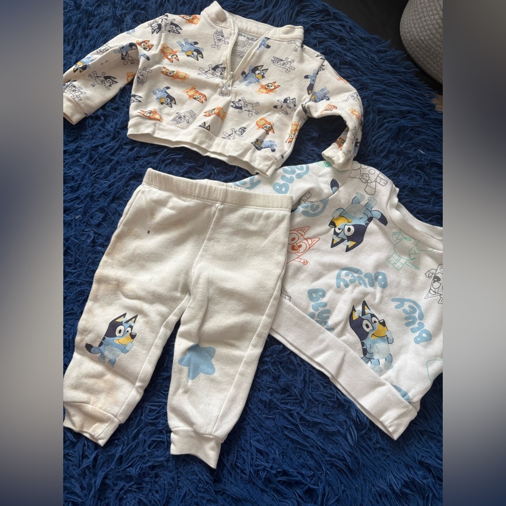 Baby bluey set